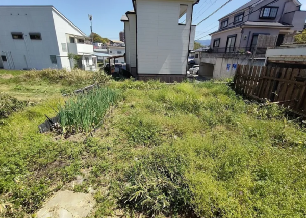 泉南郡熊取町大字小垣内、土地の画像です