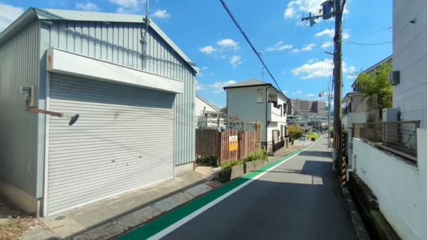 泉南郡熊取町大字小垣内、土地の画像です