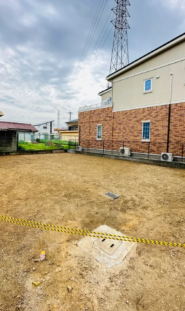 泉佐野市市場西、土地の画像です