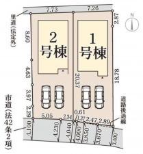 泉佐野市岡本、新築一戸建ての画像です