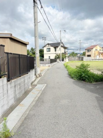 貝塚市鳥羽、土地の画像です