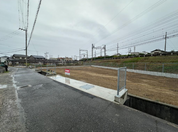 泉佐野市下瓦屋、土地の画像です