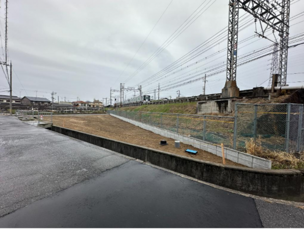 泉佐野市下瓦屋、土地の画像です