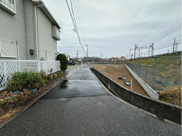 泉佐野市下瓦屋、土地の画像です