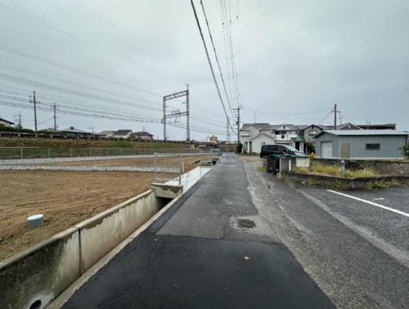 泉佐野市下瓦屋、土地の画像です