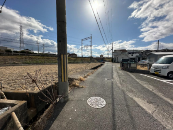 泉佐野市下瓦屋、土地の画像です