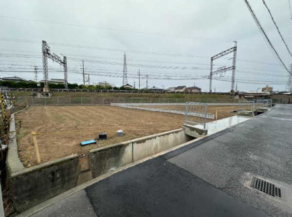 泉佐野市下瓦屋、土地の画像です