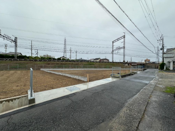 泉佐野市下瓦屋、土地の画像です