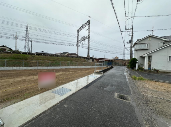 泉佐野市下瓦屋、土地の画像です