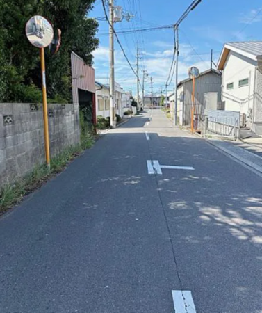 泉佐野市長滝、土地の画像です