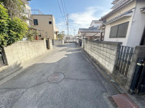 岸和田市極楽寺町、土地の画像です