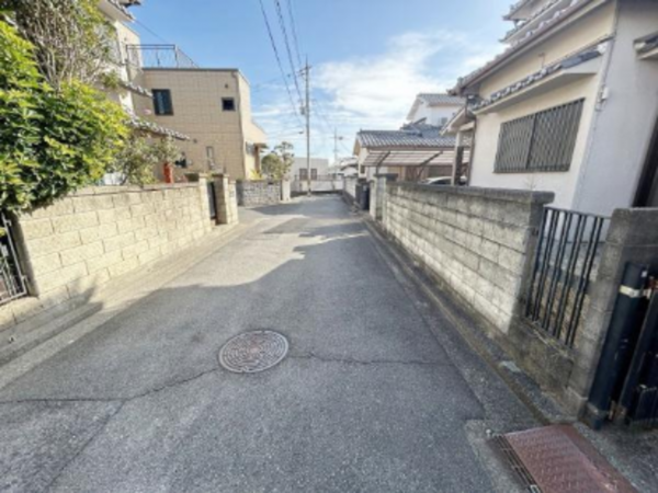 岸和田市極楽寺町、土地の画像です