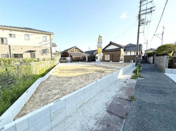 岸和田市上町、土地の画像です
