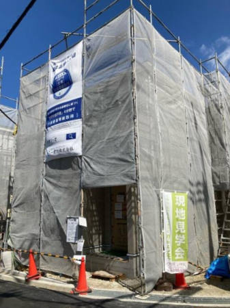 貝塚市三ツ松、新築一戸建ての画像です