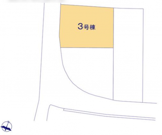 貝塚市三ツ松、新築一戸建ての画像です