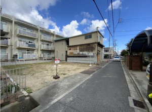 岸和田市別所町、土地の画像です