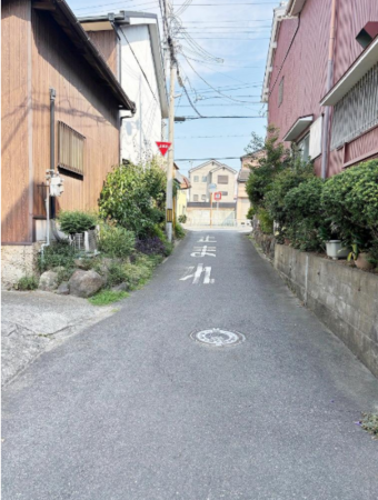 貝塚市北町、土地の画像です