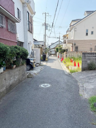 貝塚市北町、土地の画像です
