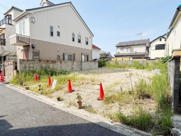 貝塚市北町、土地の画像です