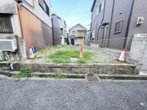 岸和田市中町、土地の画像です