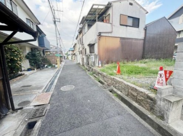 岸和田市中町、土地の画像です