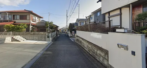 岸和田市東ケ丘町、土地の画像です