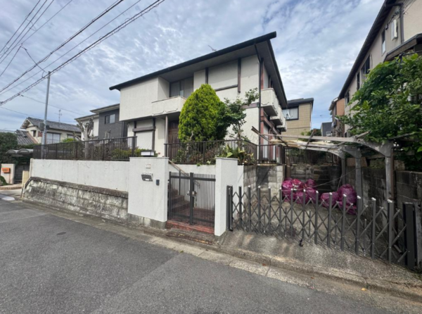 岸和田市東ケ丘町、土地の画像です