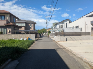 岸和田市葛城町、土地の画像です