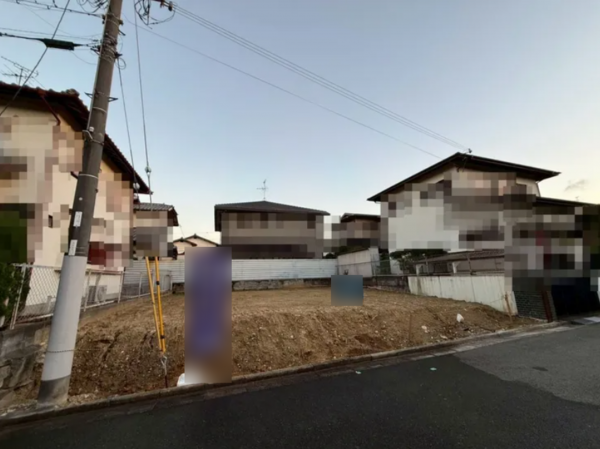 岸和田市上松町、土地の画像です