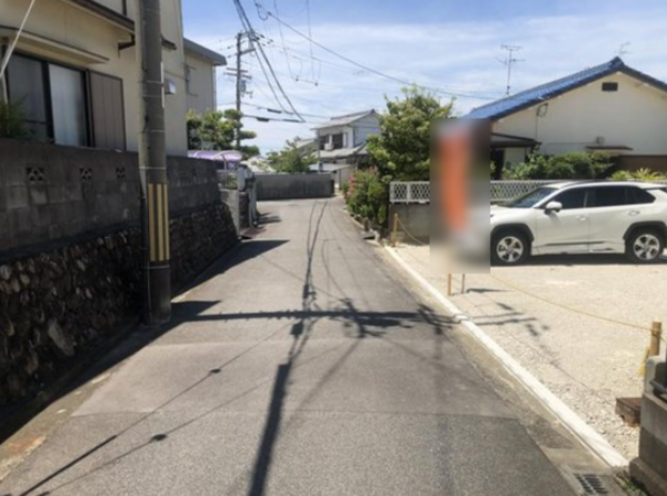 泉佐野市鶴原、土地の画像です