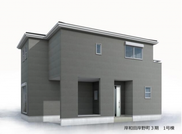 岸和田市岸野町、新築一戸建ての画像です