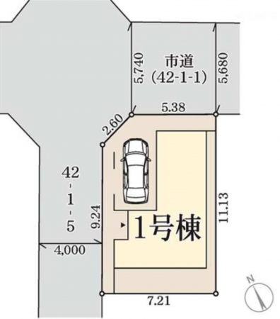 岸和田市岸野町、新築一戸建ての画像です