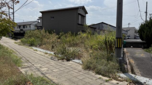 泉佐野市日根野、土地の画像です