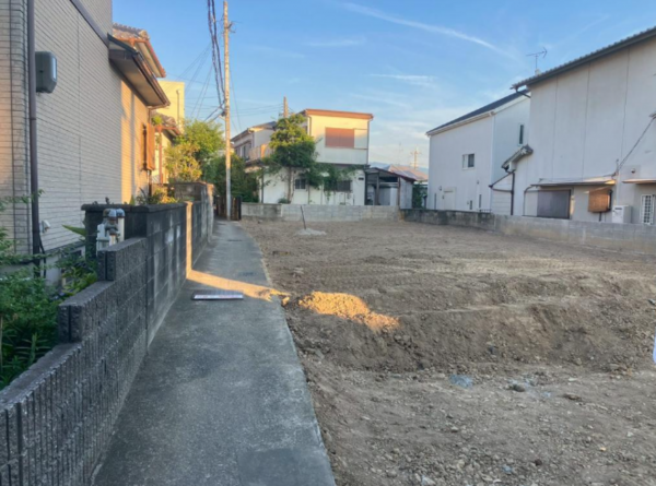 岸和田市畑町、土地の画像です