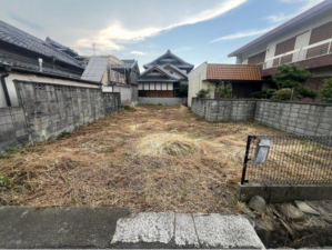 貝塚市名越、土地の画像です