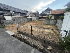 貝塚市名越、土地の画像です