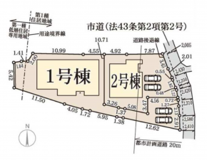 岸和田市池尻町、新築一戸建ての画像です