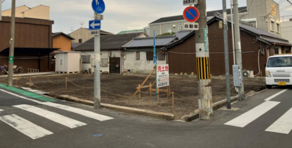 岸和田市春木、土地の間取り画像です