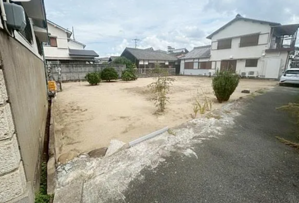 泉佐野市鶴原、土地の画像です