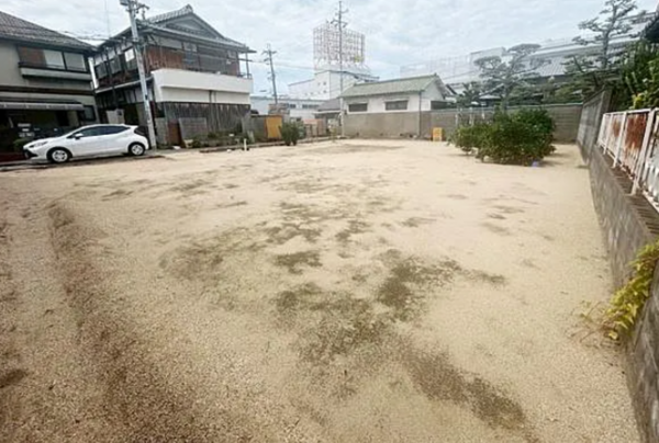 泉佐野市鶴原、土地の画像です