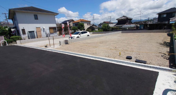 岸和田市田治米町、土地の画像です