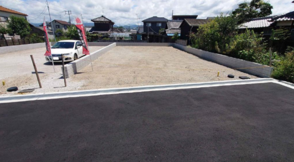 岸和田市田治米町、土地の画像です