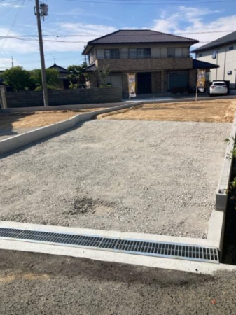 岸和田市上町、新築一戸建ての間取り画像です