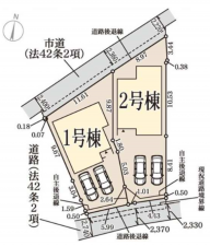 岸和田市上町、新築一戸建ての画像です