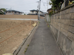 貝塚市橋本、土地の画像です