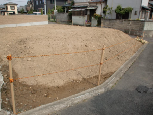 貝塚市橋本、土地の画像です
