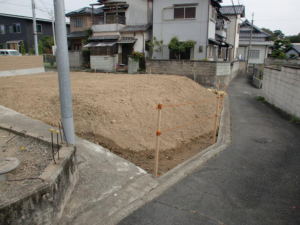 貝塚市橋本、土地の画像です