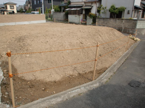 貝塚市橋本、土地の画像です