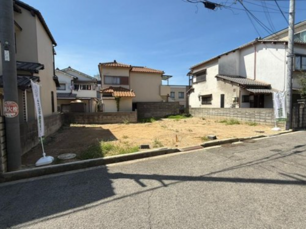 泉佐野市新町、土地の画像です