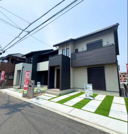 岸和田市南町、新築一戸建ての画像です